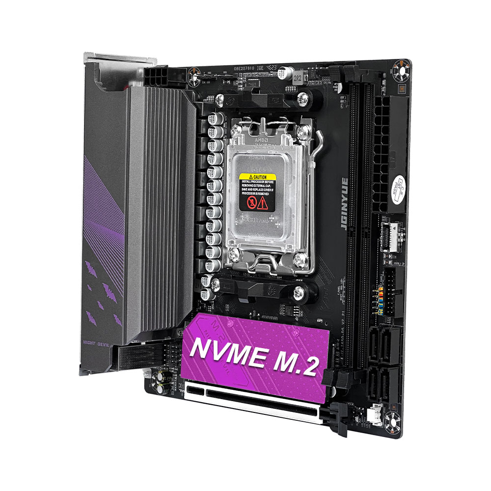 JGINYUE B650 ITXเมนบอร์ดDDR5 M - B650 Itx Motherboard Wifi บทวิจารณ์และราคา