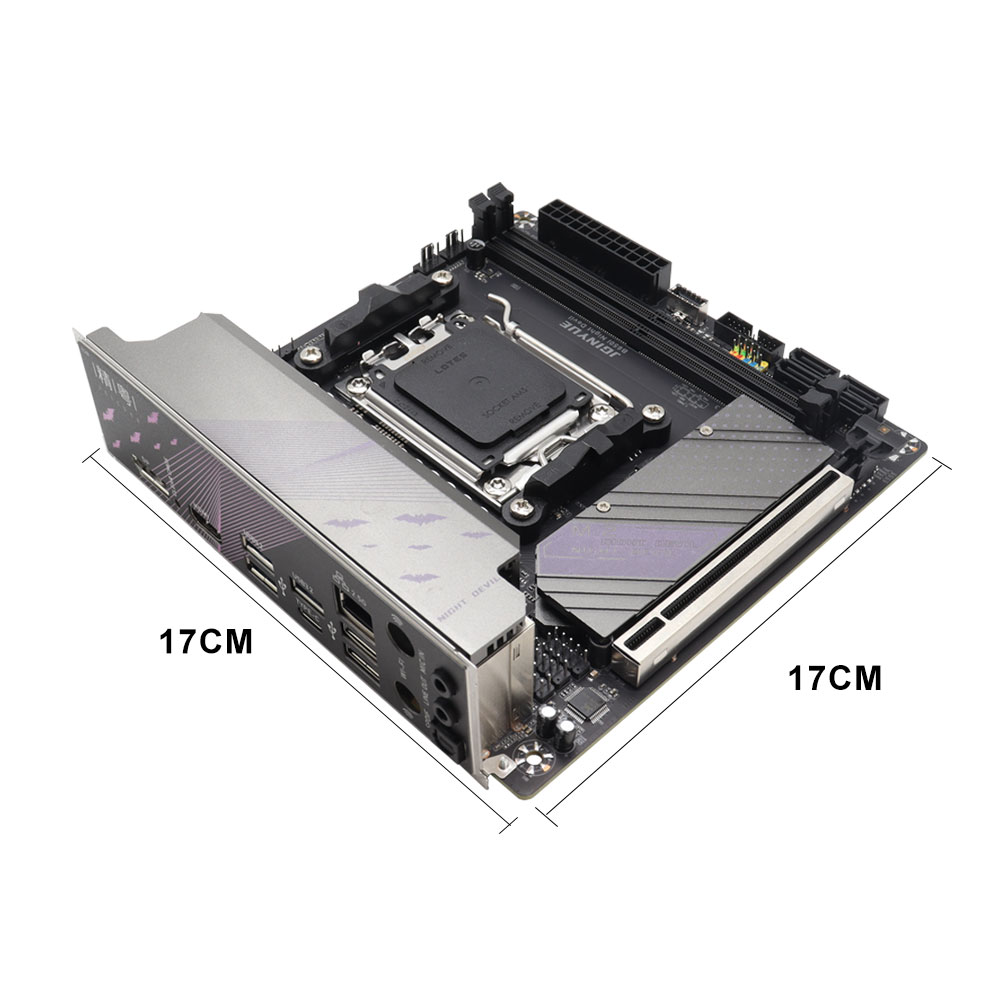 JGINYUE B650 ITXเมนบอร์ดDDR5 M - B650 Itx Motherboard Wifi บทวิจารณ์และราคา