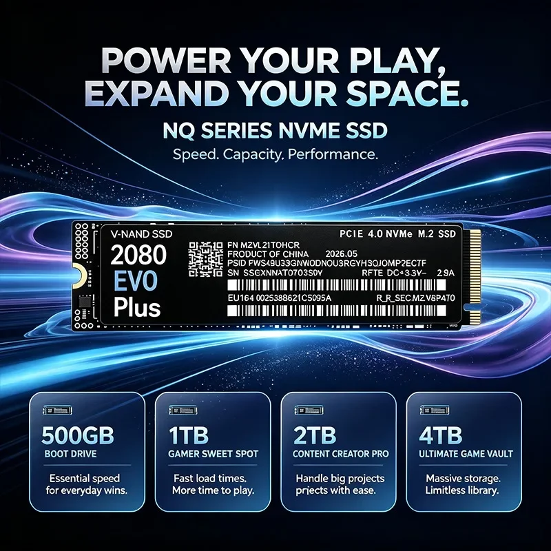 2080 EVO Plus M.2 NVMe 2280 PC - M.2 Nvme 4Tb Pcie 4.0 Ssd บทวิจารณ์และราคา