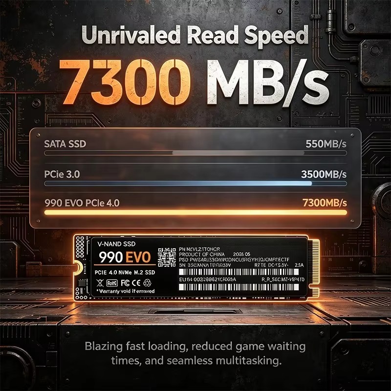 990 EVO M.2 2280 NVMe PCIe 4.0 - M.2 Nvme 4Tb Pcie 4.0 Ssd บทวิจารณ์และราคา